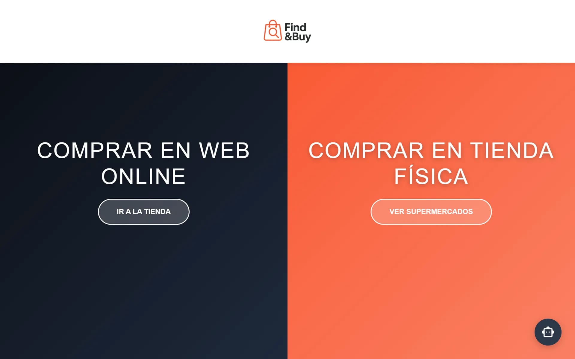 Inicio: comprar online o en tienda física